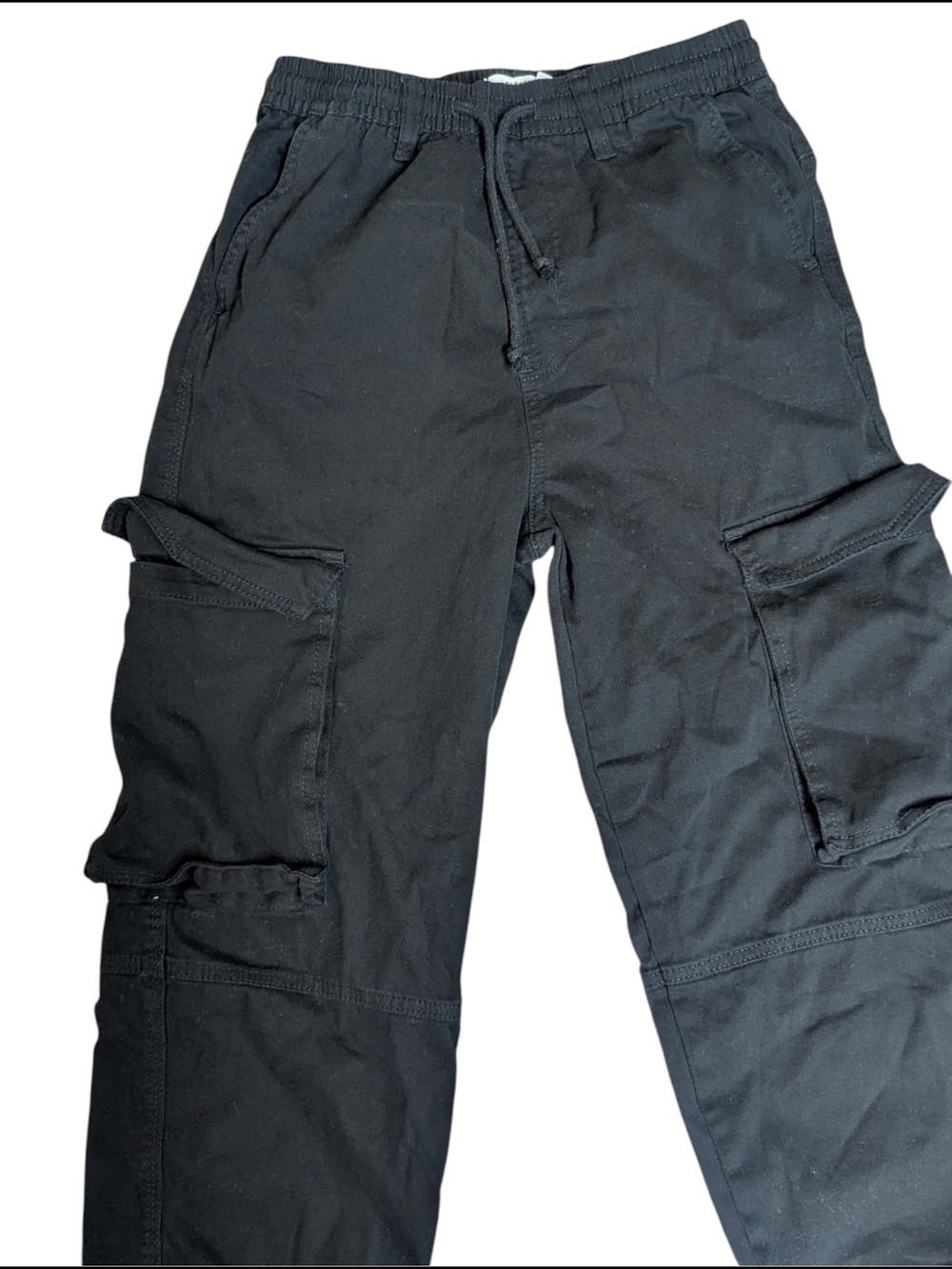Refuge Black Cargo Jogger Pants - Women's Casual Utility Style Small - Picture 6 of 11